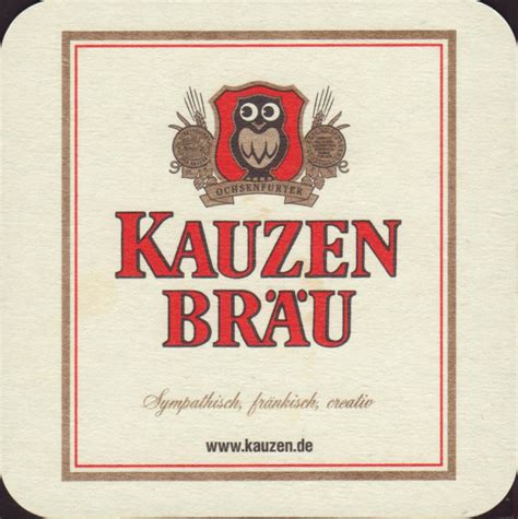 Beer Coaster Coaster Number 1 520 Brewery Kauzen Brau City