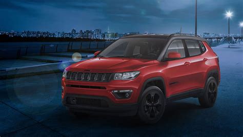 Jeep Compass Night Eagle Limited Edition Models Teased Ahead Of Launch