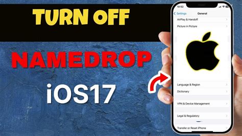 How To Turn Off Namedrop On Iphone Ios Simple Guide Youtube