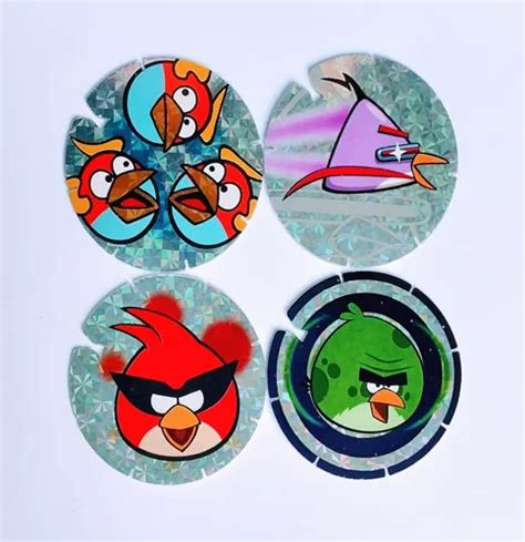 Tazos Gigas De Angry Birds Space Mercadolibre