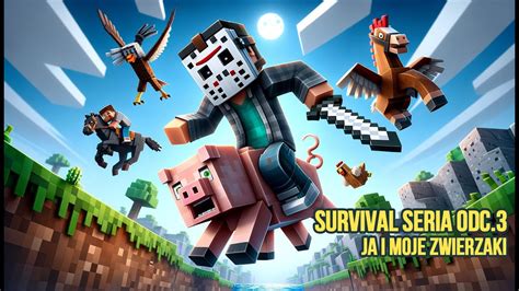 Minecraft Survival Seria Odc3 Moje Krówki Moje Owieczki Moje