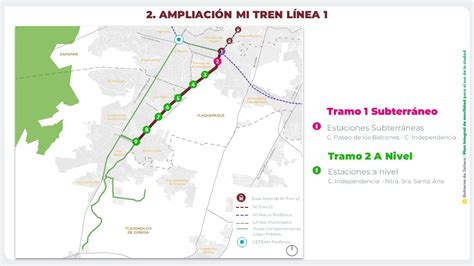 Ampliar N L Nea Del Tren Ligero Hacia El Sur De La Ciudad