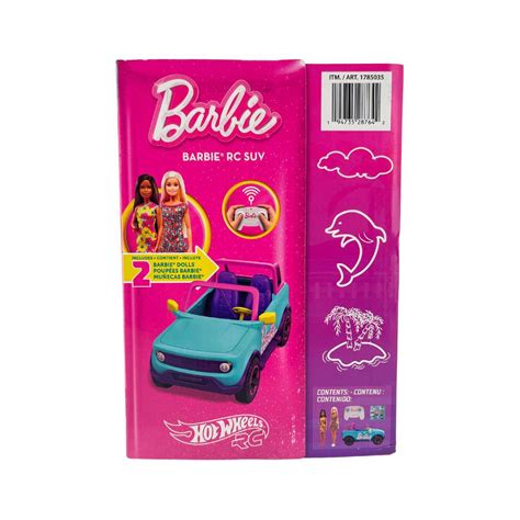 Barbie X Hot Wheels Barbie RC SUV 2 Barbie Dolls Included CanadaWide Liquidations