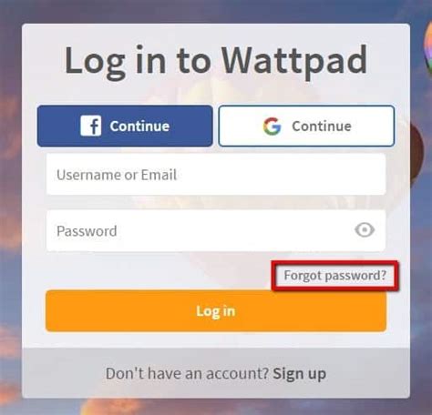 Wattpad Login Sign In Wattpad And Recover Logins Gadgetswright