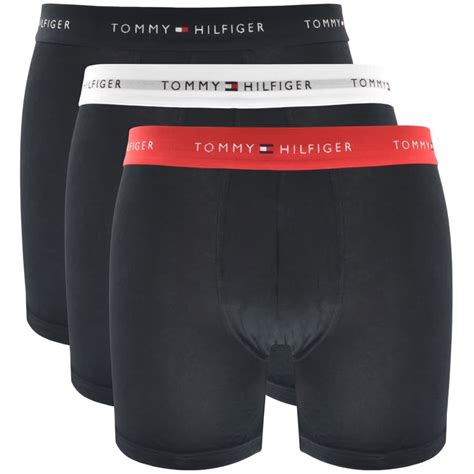 Tommy Hilfiger Underwear 3 Pack Boxers Navy Mainline Menswear