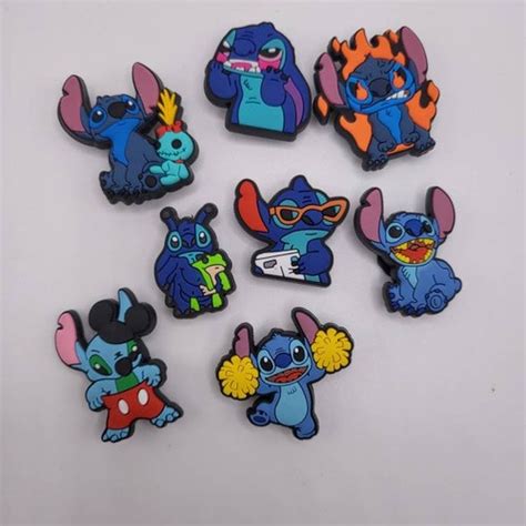 Lilo Stitch Croc Charms Etsy