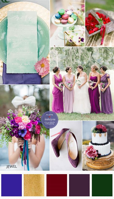 Jewel Tone Wedding Theme 17 Ideas To Use Jewel Tones