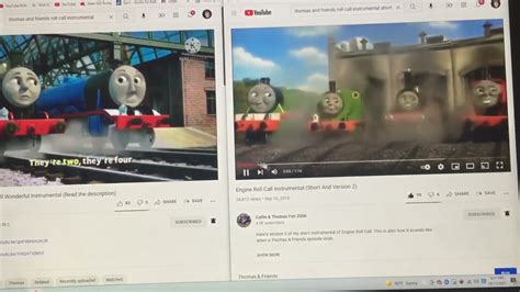 Thomas And Friends Roll Call Instrumental Comparison Youtube