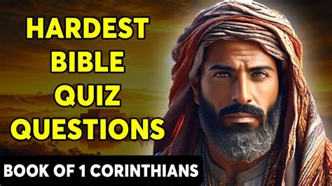 The Book Of Corinthians Bible Questions To Test Your Bible