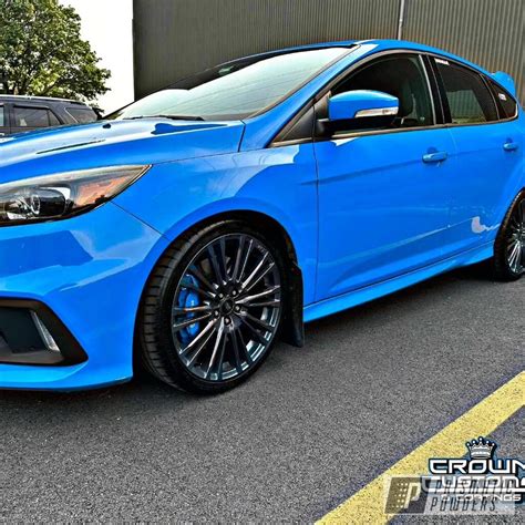 Ford Focus Custom Wheels Finished In Alexandrite Prismatic Powders