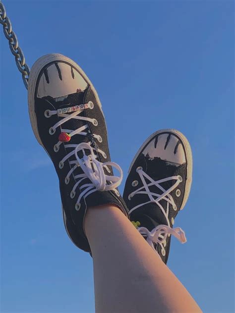 Pin By Acey On Shoe Ideas Decorated Shoes Diy Converse Converse Design