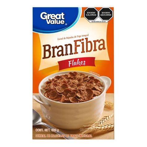 Cereal Great Value Bran Fibra Flakes 620 G Walmart En Línea