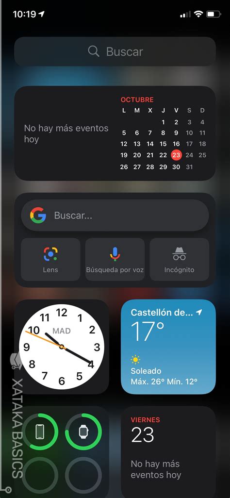 Cómo utilizar el widget de Google en tu iPhone para poner una barra de