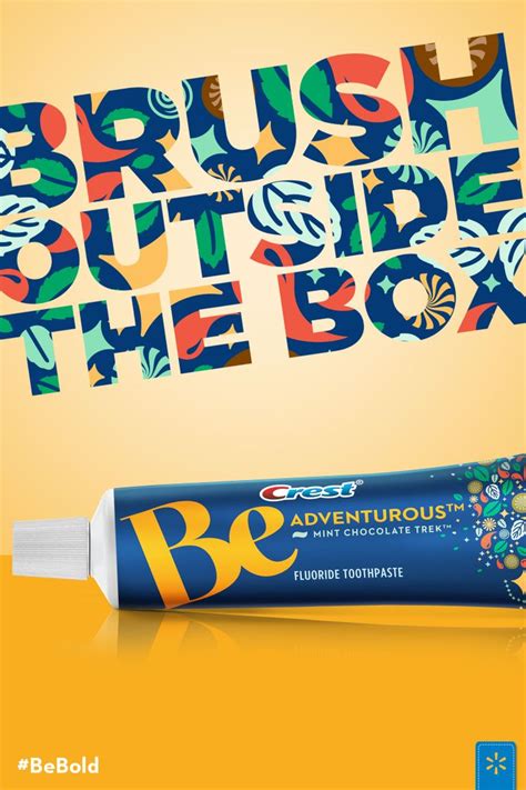 Brush Outside The Box With The New Crest Be Toothpaste Including Mint