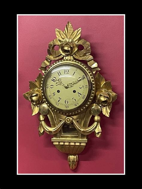 Swedish Cartel Wall Clock Circa 1950 Master Clockmakers