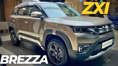 2024 Updated Maruti Suzuki Brezza Zxi 😍 2nd Top Model New 2024 Brezza