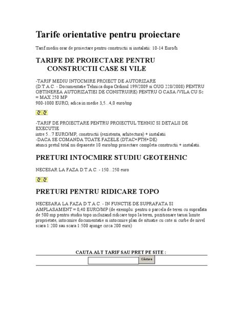 Pdf Tarife Orientative Pentru Proiectare Dokumen Tips