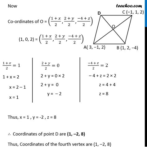 Three Vertices Of Parallelogram Abcd Are B T Ch Xanh