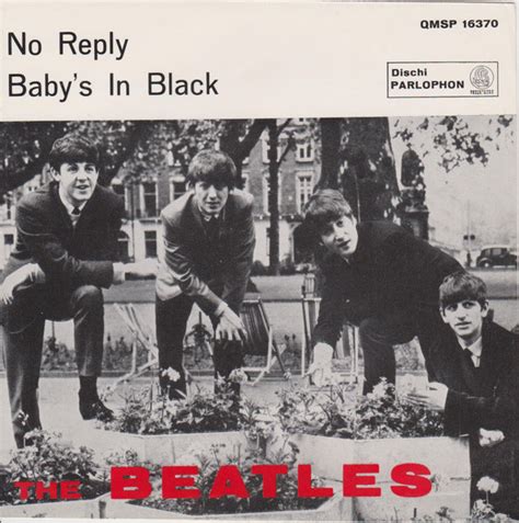 The Beatles No Reply Baby S In Black Vinyl Rpm Single