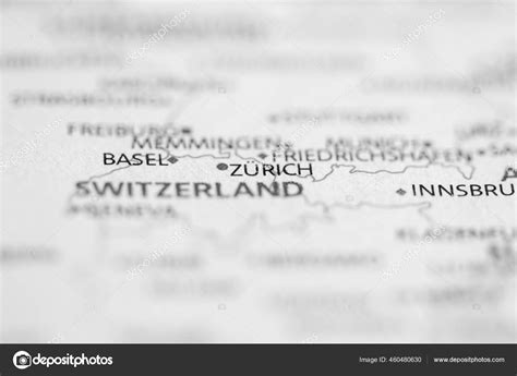 Zurich Switzerland Map Stock Photo by ©aliceinwonderland2020 460480630