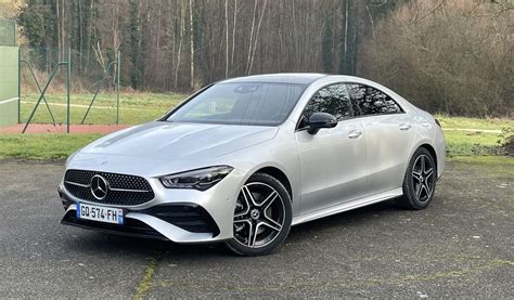 Essai video Mercedes CLA restylée 2024 minimum syndical