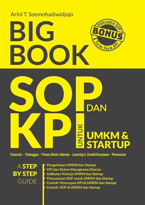 Big Book Sop Dan Kpi Untuk Umkm Strartup Niaga Swadaya