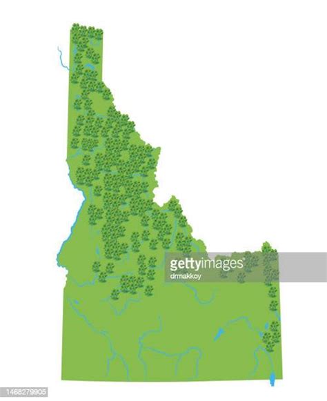 Idaho Map High Res Vector Graphic Getty Images