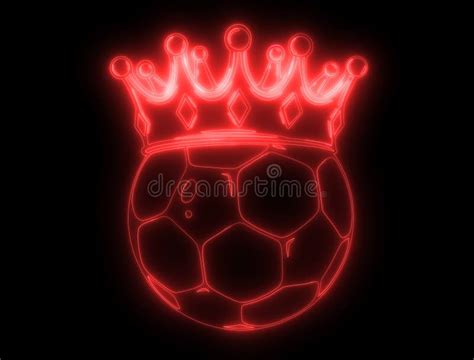 Football with crown stock photo. Image of crowning, cutout - 28031380