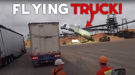 American Truck Drivers Dash Cameras Truck Hanging Trailer Collision