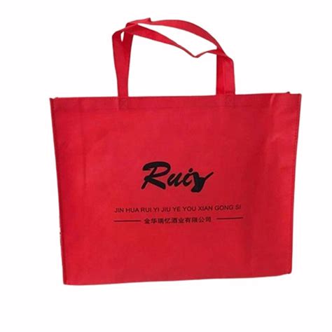 Red Printed Non Woven Shopping Bag Capacity 5 Kg At Rs 3 Piece In