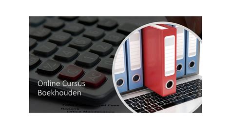 Online Cursus Boekhouden Aanbieding IBOOD