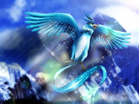 Articuno Abstract Bird Bird Anime Bird Blue Bird Blue HD