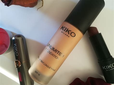 Review Base Unlimited Foundation Kiko Milano Volta E Meia