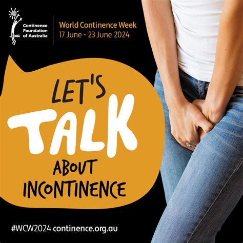 World Continence Week 2024 Campaign Resources Continence Foundation Of Australia