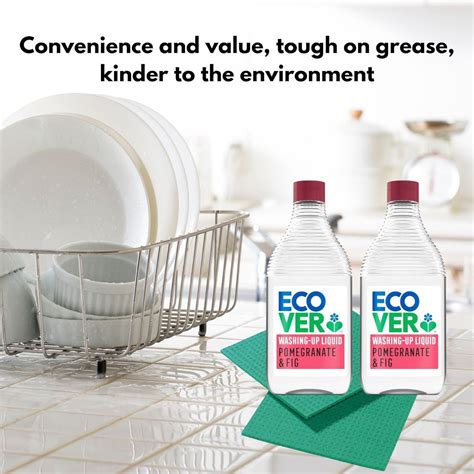 Eco Washing Up Liquid Bundle Ecover Pomegranate Fig Ml X