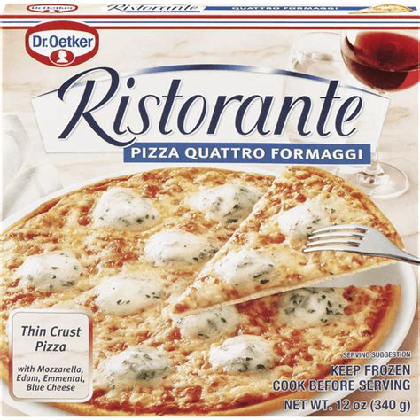 Dr Oetker Ristorante Thin Crust Pizza Quattro Formaggi Pizza