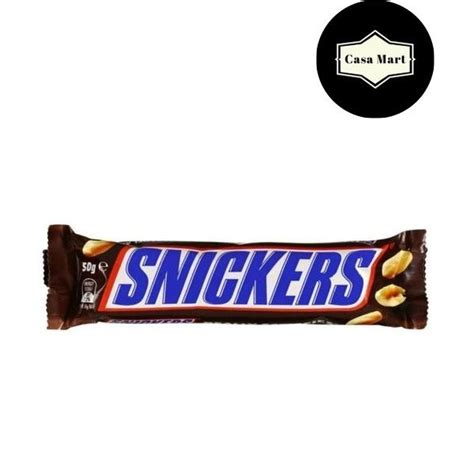 Snickers Milk Chocolate Peanuts With Creamy Caramel And Soft Nougat 51g