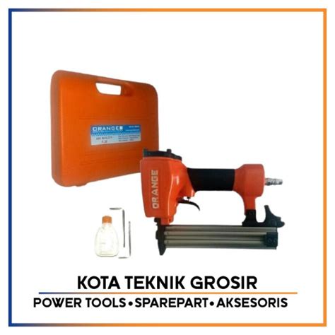 Jual Mesin AIR NAILER F30 ORANGE Alat Paku Tembak Angin Kompressor F30