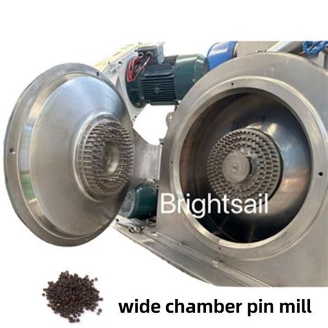 Stainless Steel Black Pepper Chilli Spices Powder Making Grinding Pulverizer Crusher Pin Mill