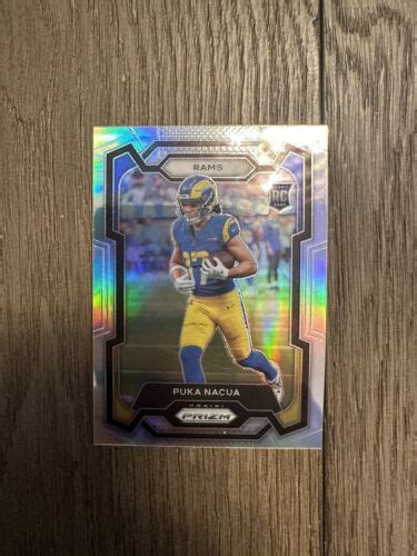 2023 Panini Prizm Football Rookies 357 Puka Nacua RC Los Angeles