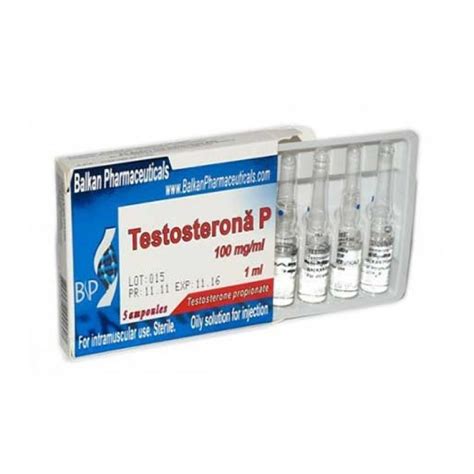 Testosterona P Balkan Pharma 100 Mg Ml 1 Ml For Balkan Pharmaceut