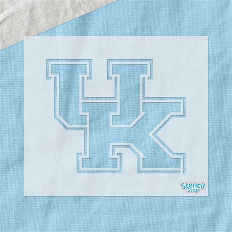 Kentucky Wildcats Uk Logo Stencil4 X 327 Uk Logo Wood Logo Stencils