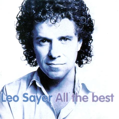 Car Tula Frontal De Leo Sayer All The Best Portada