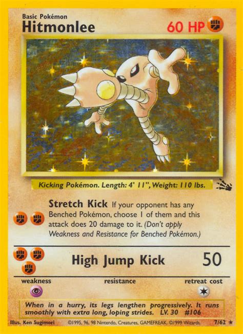 Check The Actual Value Of Your Hitmonlee Pokemon Cards On Pokemonsite