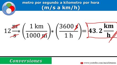 Transformar De M S A Km H YouTube