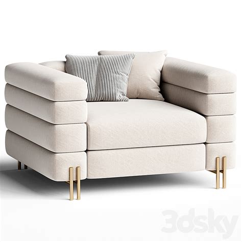 [3dsky] Armchair York 3d Model New Update 2023