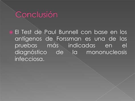 Test De Paul Bunnell