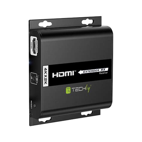 Additional Receiver For Hdmi Over Ip With Poe Extender Ir K Uhd On Cat