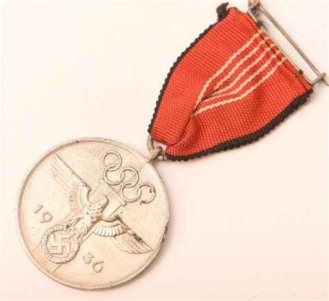 Regimentals GERMAN WWII OLYMPIC MEDAL