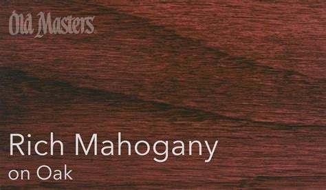 Rich Mahogany Mahogany Stain Projects Mahogany Stain